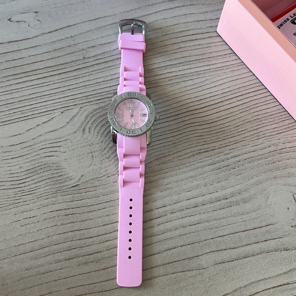 Swiss Legend Commander Movement Sapphitek Crystal Stainless Steel Watch Womens - Picture 3 of 5